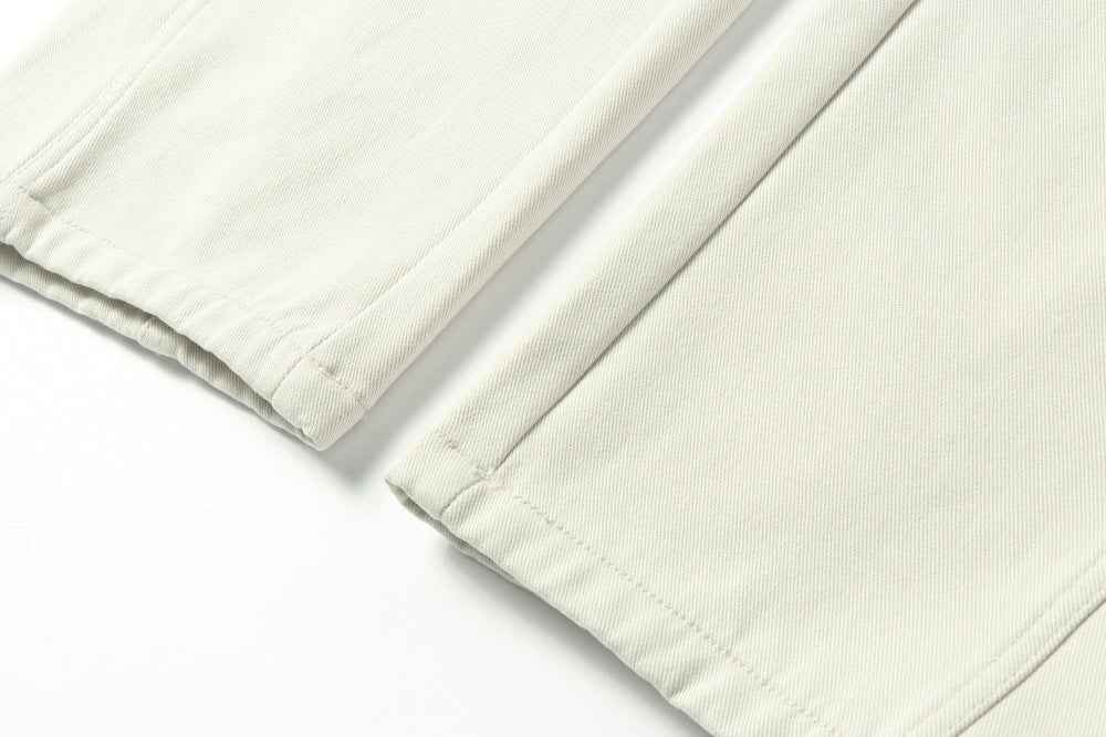 Functional Style Fleece Lined Straight Leg Pants