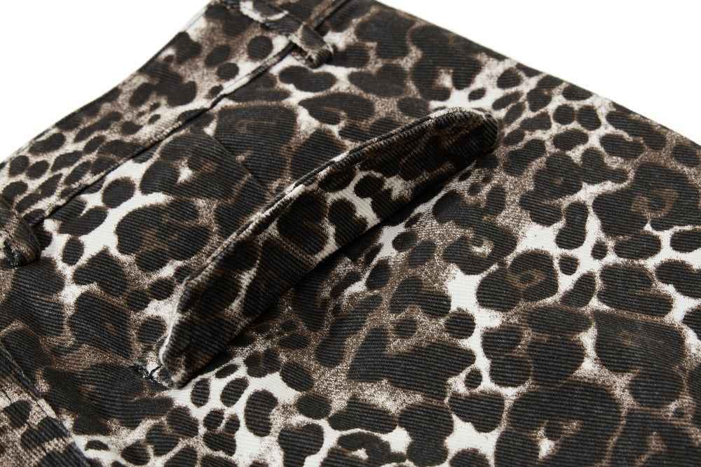 Heavy Industry Leopard Print Wide Leg Pants