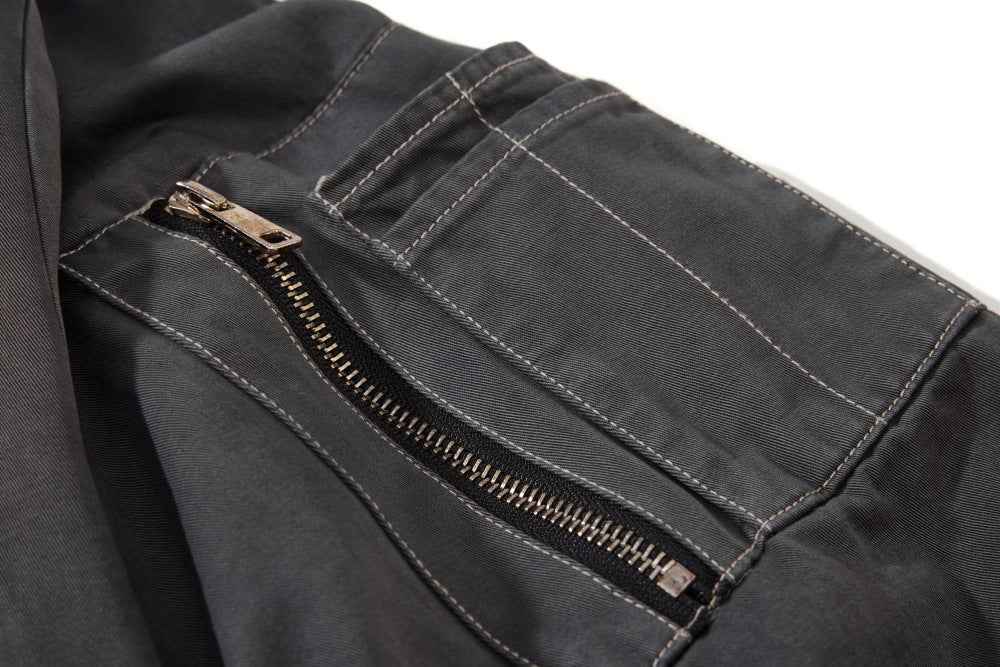 Streetwear Heavy Industry Quilted Hooded Jacket
