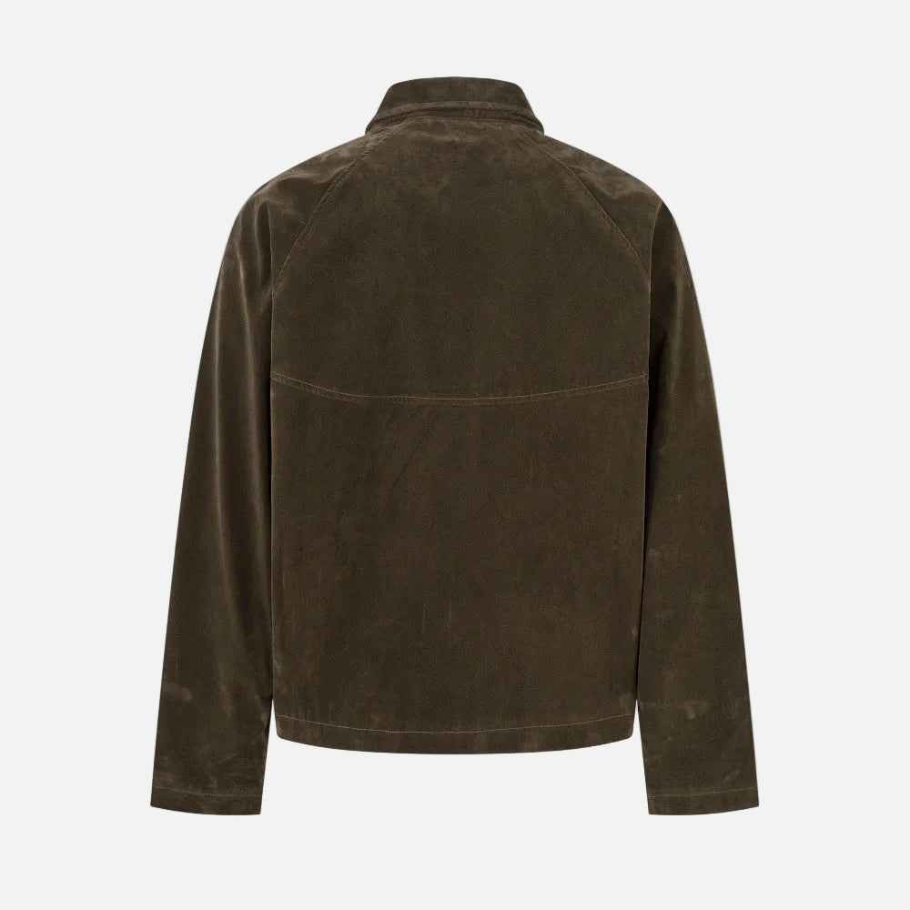 Deconstructed Split Design Solid Color Lapel Jacket