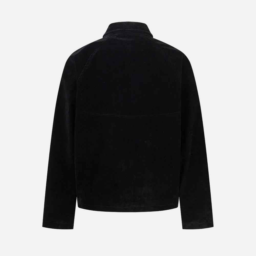 Deconstructed Split Design Solid Color Lapel Jacket