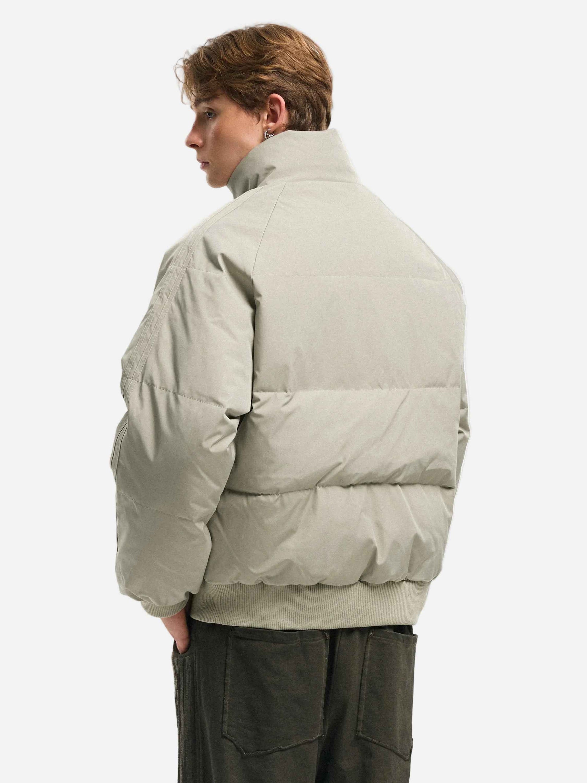 Cozy Hip Hop Stand Collar Puffer Jacket