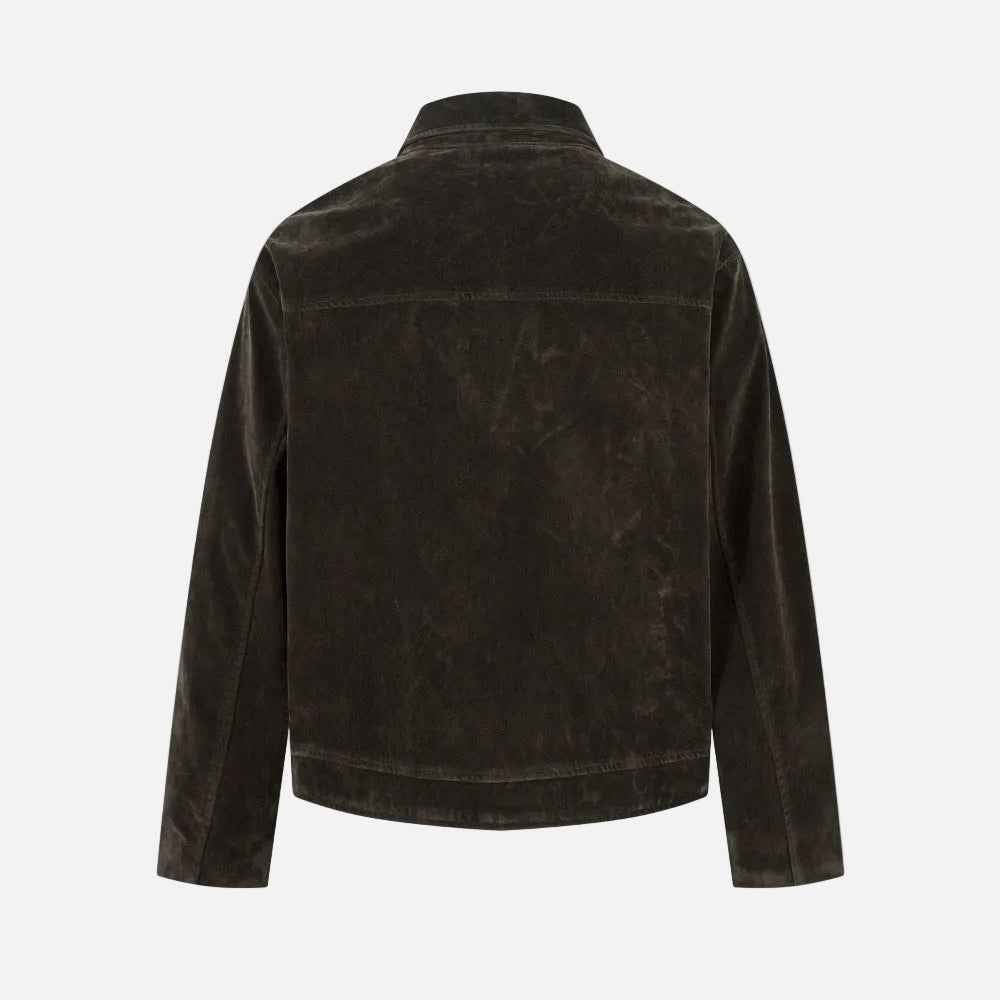 Stylish Casual Heavy Metal Buckle Design Jacket
