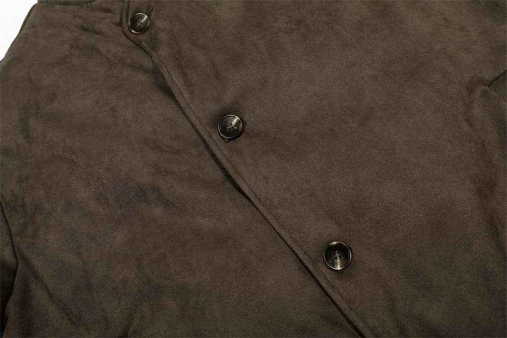 Warm European Style Fur Collar Jacket