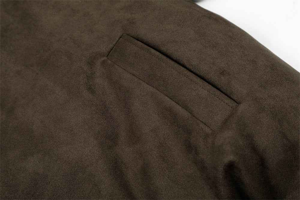 Warm European Style Fur Collar Jacket