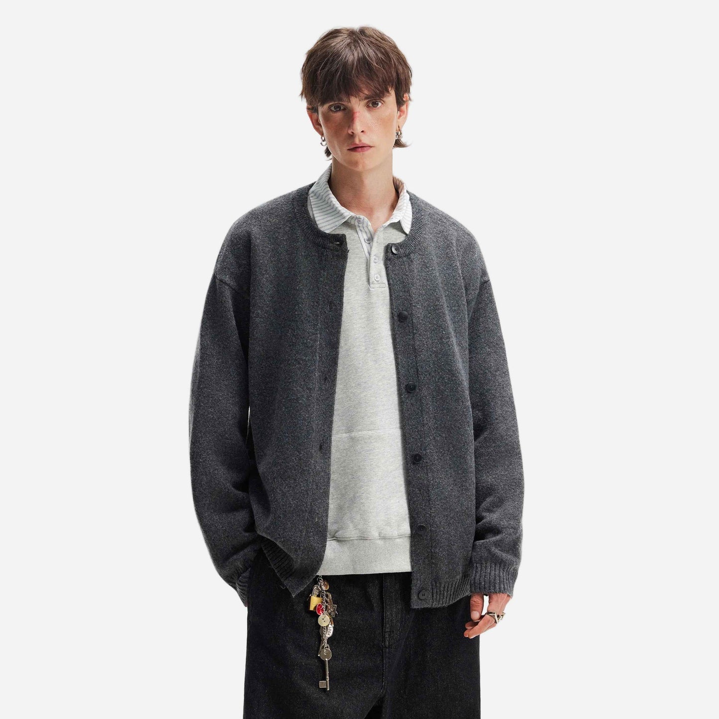 Cozy Wool Lazy Style Knit Cardigan