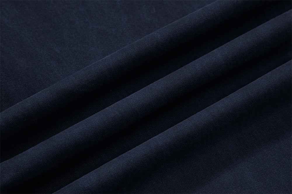 Workwear Embroidered Wide Leg Cargo Pants