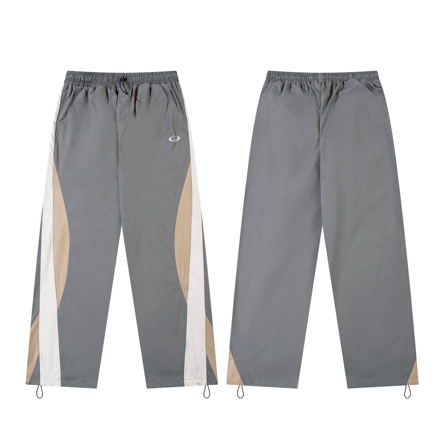 Colorblock Track Pants - Lightweight Streetwear Bottoms | LuxuryUrbanwear - Luxuryurbanwear