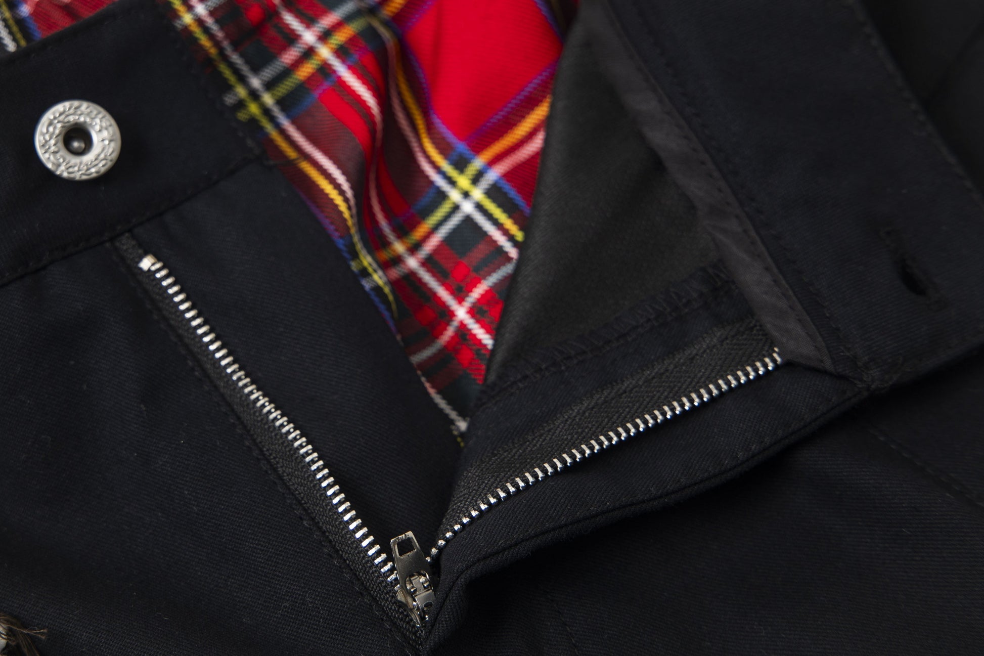 Plaid Waist Detail | Cargo Pants - Luxuryurbanwear