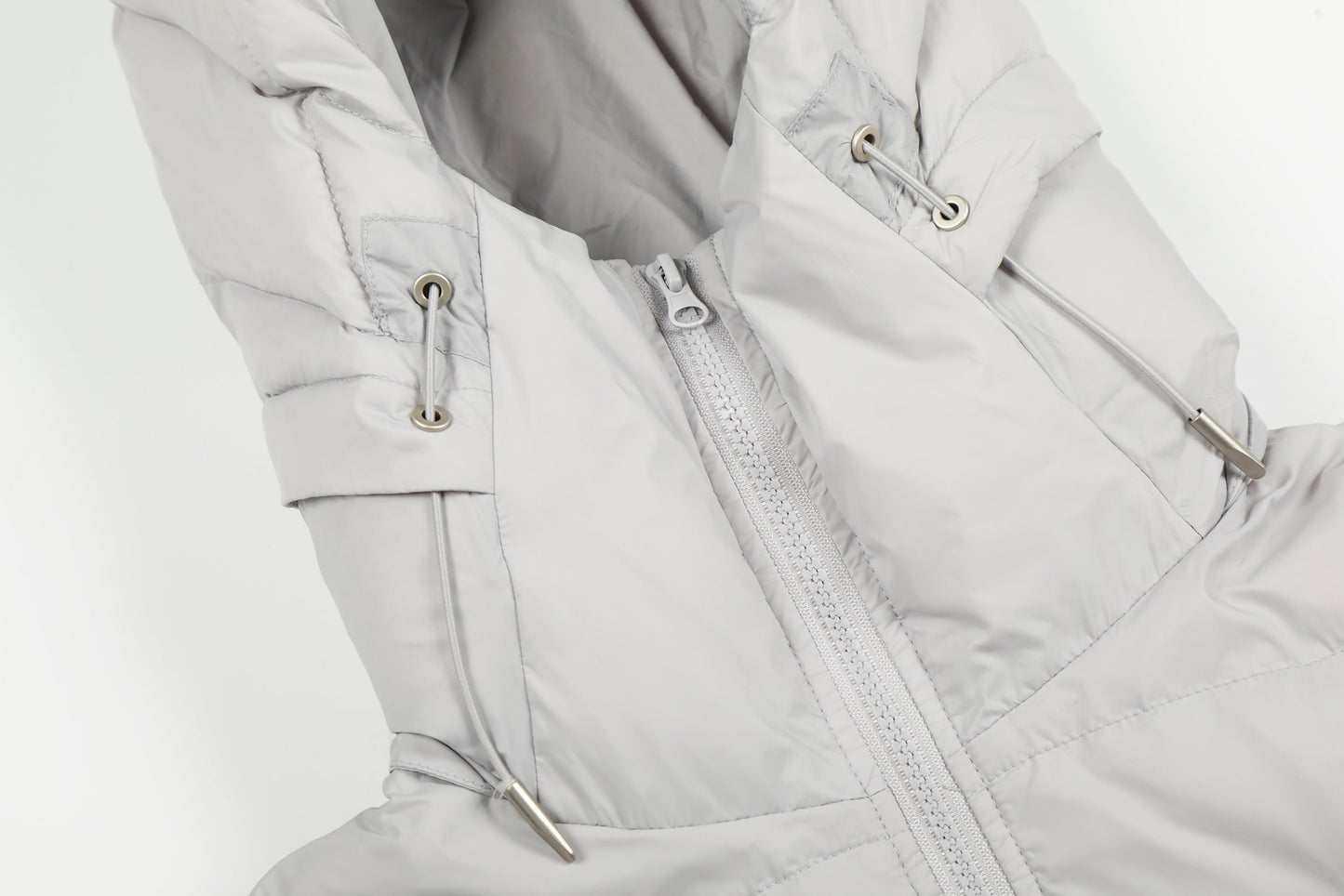 Clean Padded | Hooded Puffer Jacket - Luxuryurbanwear