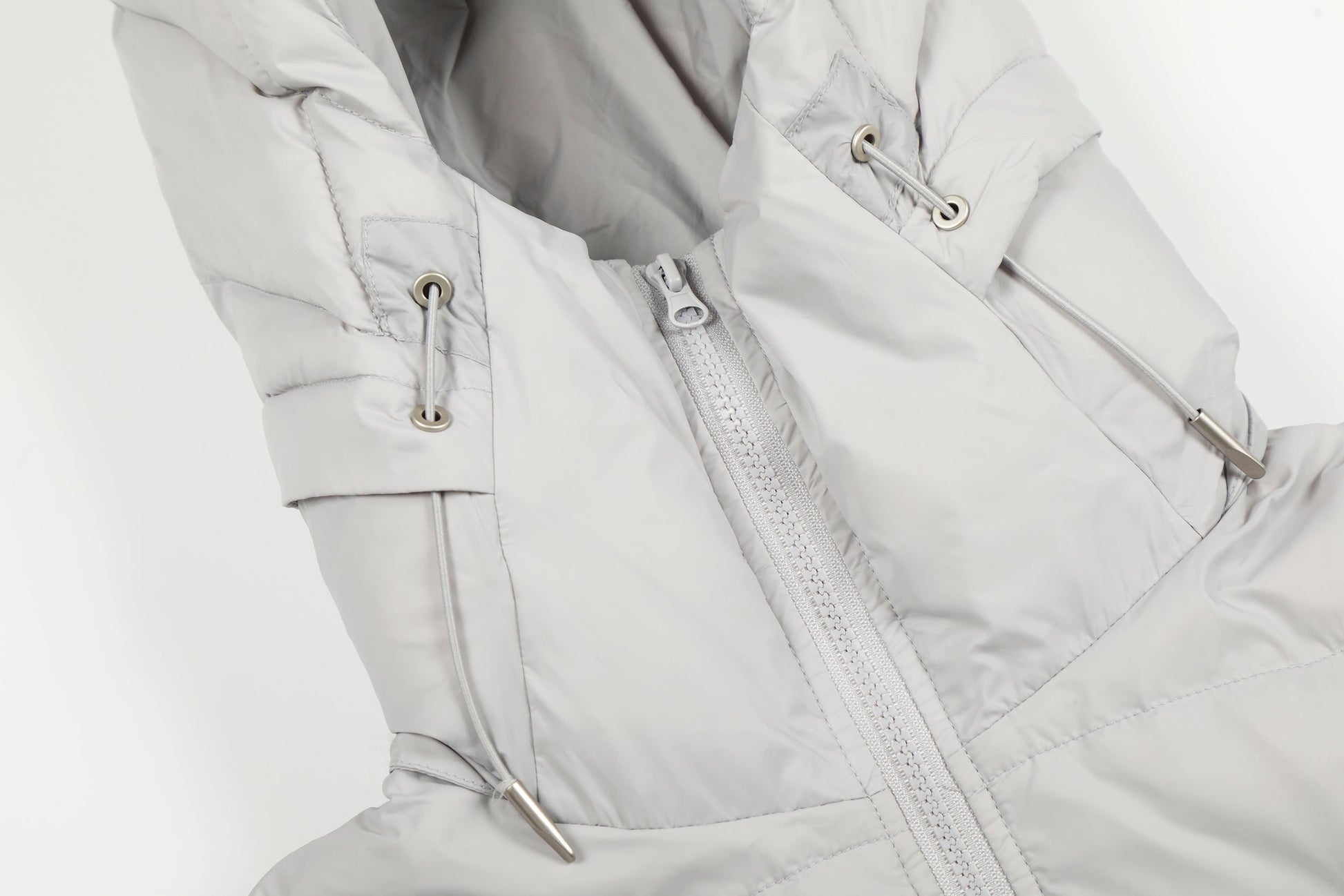 Clean Padded | Hooded Puffer Jacket - Luxuryurbanwear