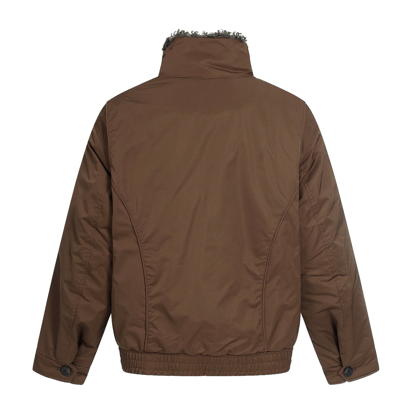 Fleece-Lined | Stand Collar Jacket - Luxuryurbanwear