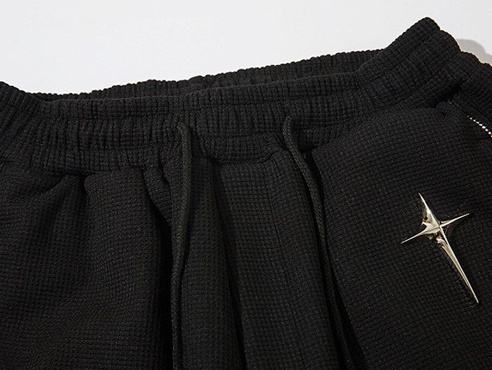 Star | Zip Up Shorts - Luxuryurbanwear