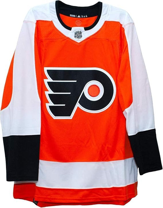 adidas Philadelphia Flyers Primegreen Authentic Home Mens Jersey (US Alpha Small Regular Regular Orange)