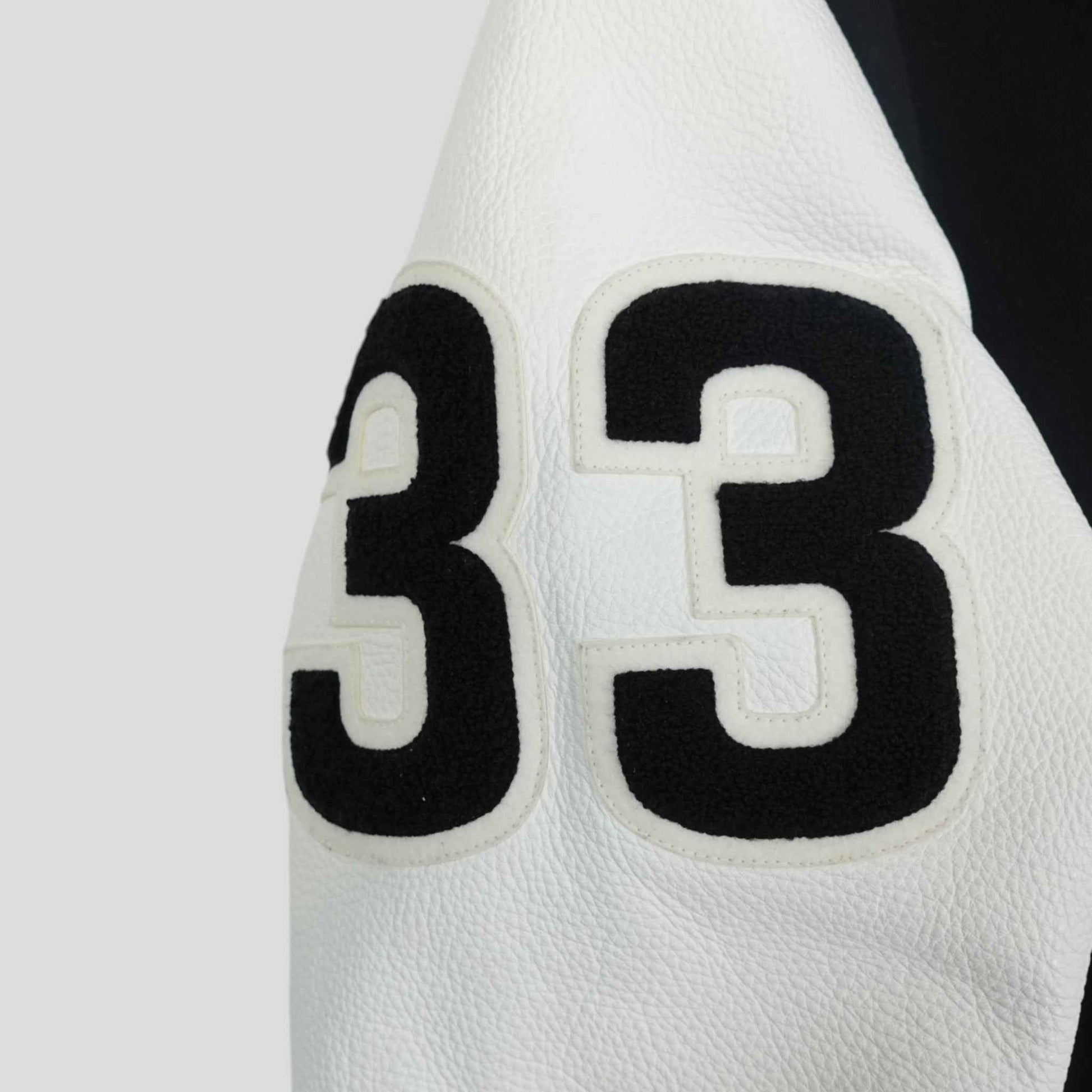 Chrome Hearts Eagle Patch Varsity Jacket