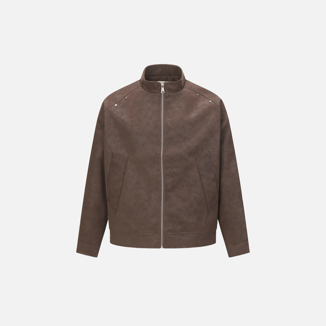 Breathable Streetwear Hip Hop Punk Motorcycle Jacket - Luxuryurbanwear