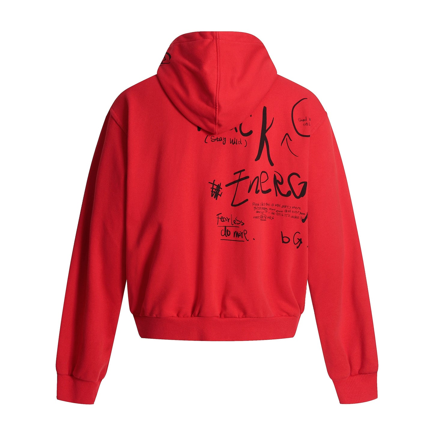 Portrait Graphic | Zip-Up Hoodie - Luxuryurbanwear