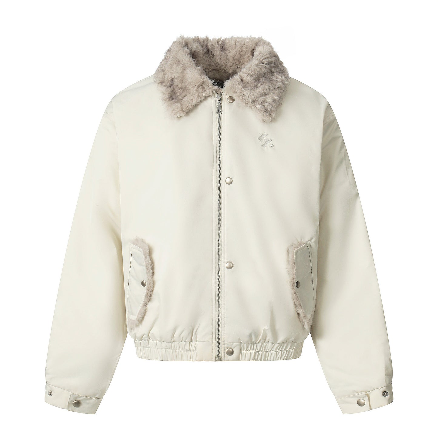 Faux-Fur Collar | Short Winter Jacket - Luxuryurbanwear