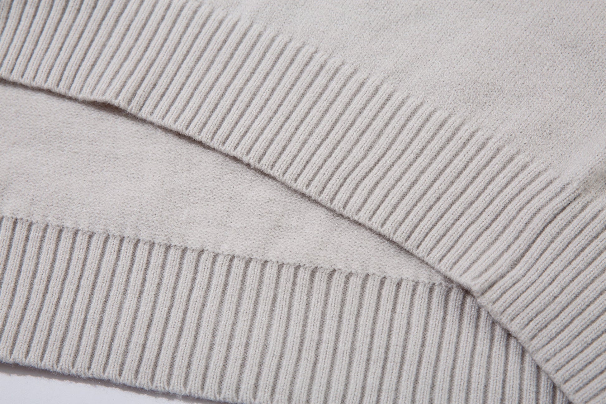 Varsity Button | Mock Neck Knit Sweater - Luxuryurbanwear