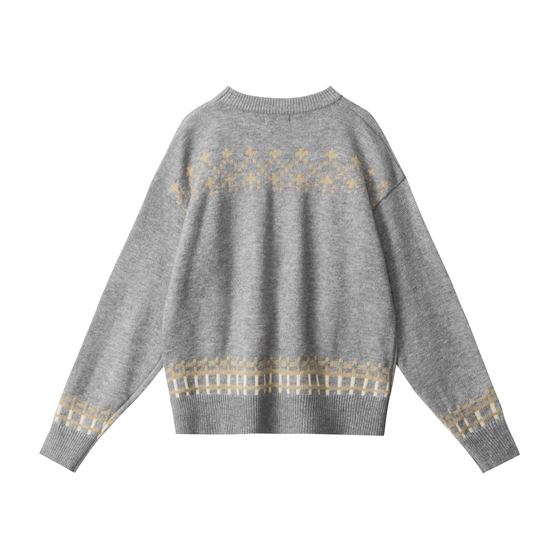 Woolly Pair | Fuzzy Sheep Knit Jumper - Luxuryurbanwear