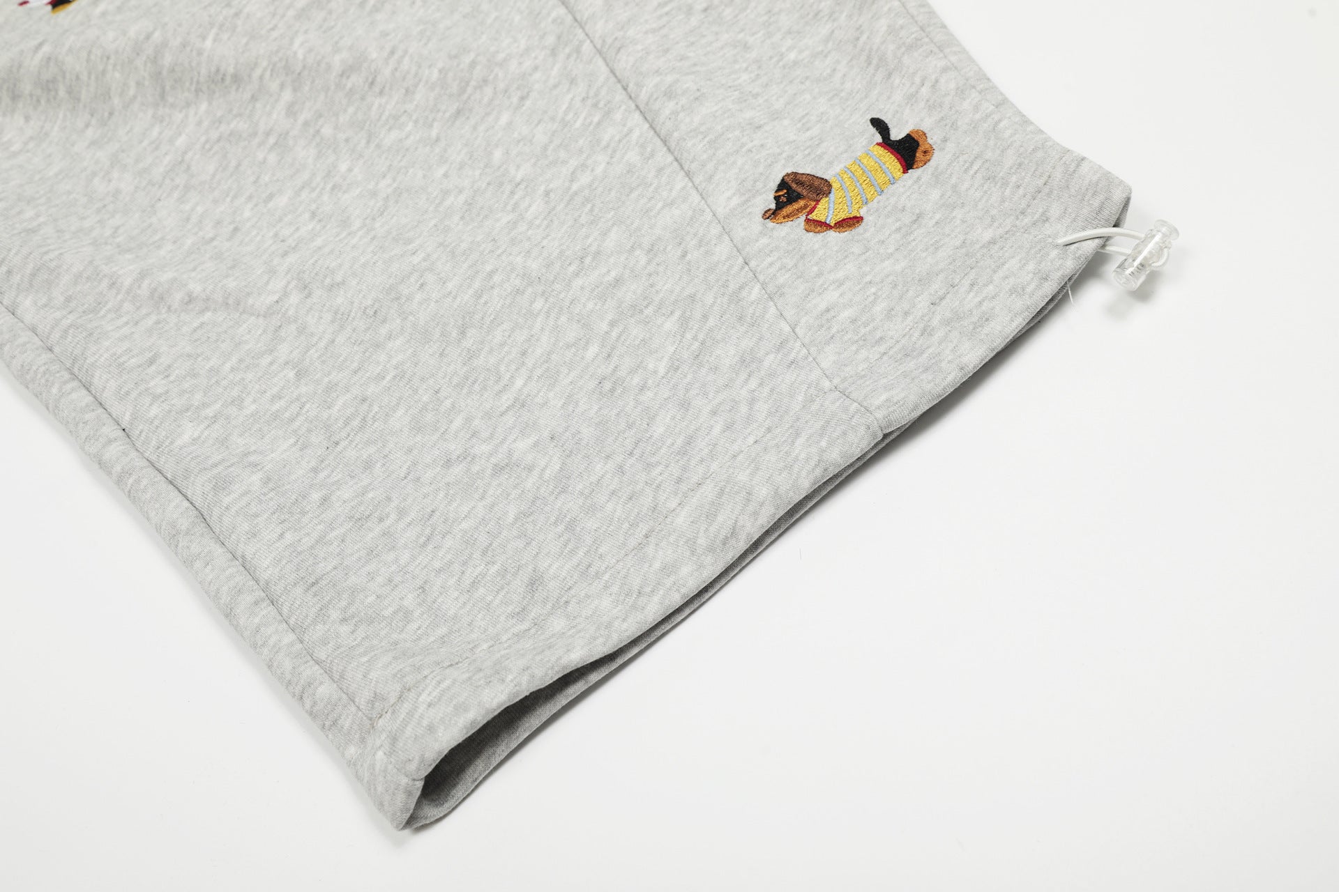 Embroidery | Dog Baggy Barrel Sweatpants - Luxuryurbanwear