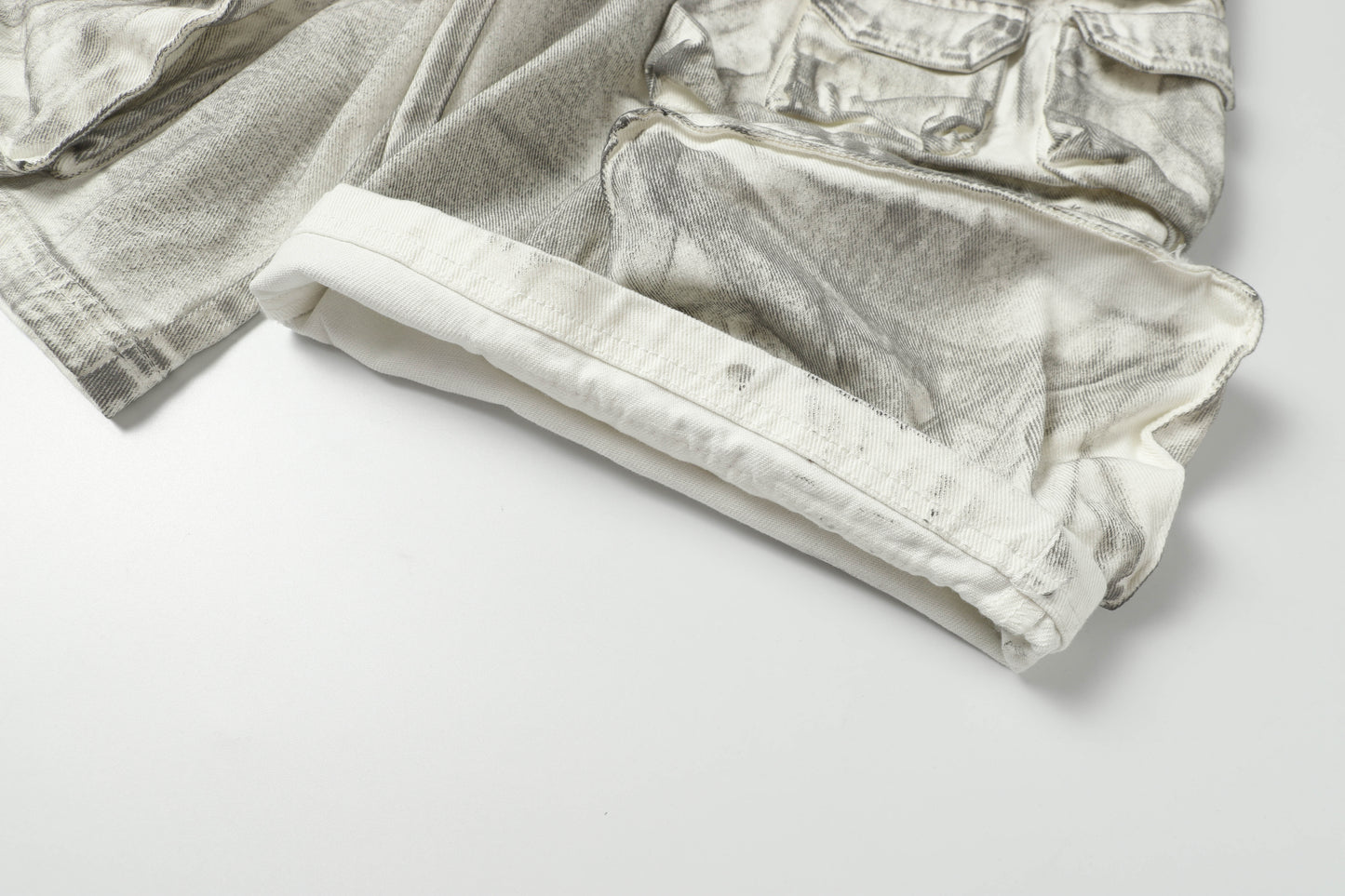 Multi-Pocket | Washed Cargo Shorts - Luxuryurbanwear