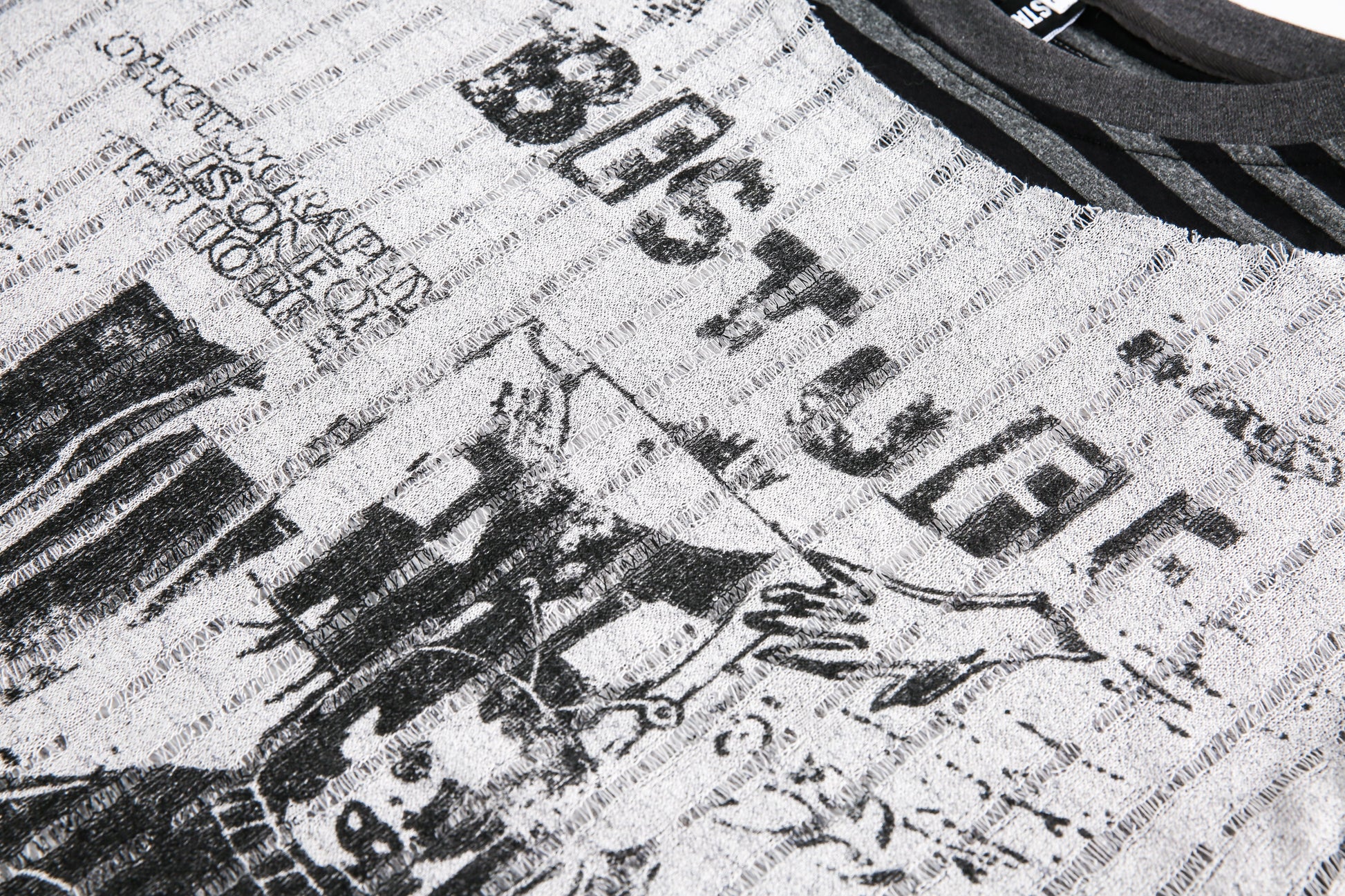 Vintage Punk Graphic | Patchwork Sweatshirt - Luxuryurbanwear