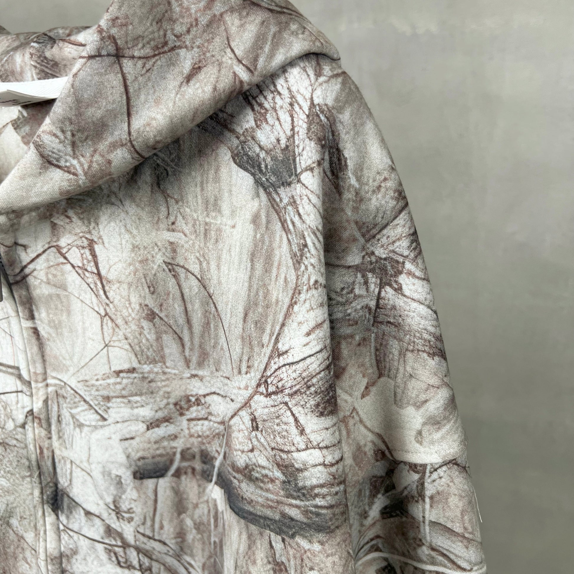 Forest Camo | Oversized Zip-Up Hoodie - Luxuryurbanwear