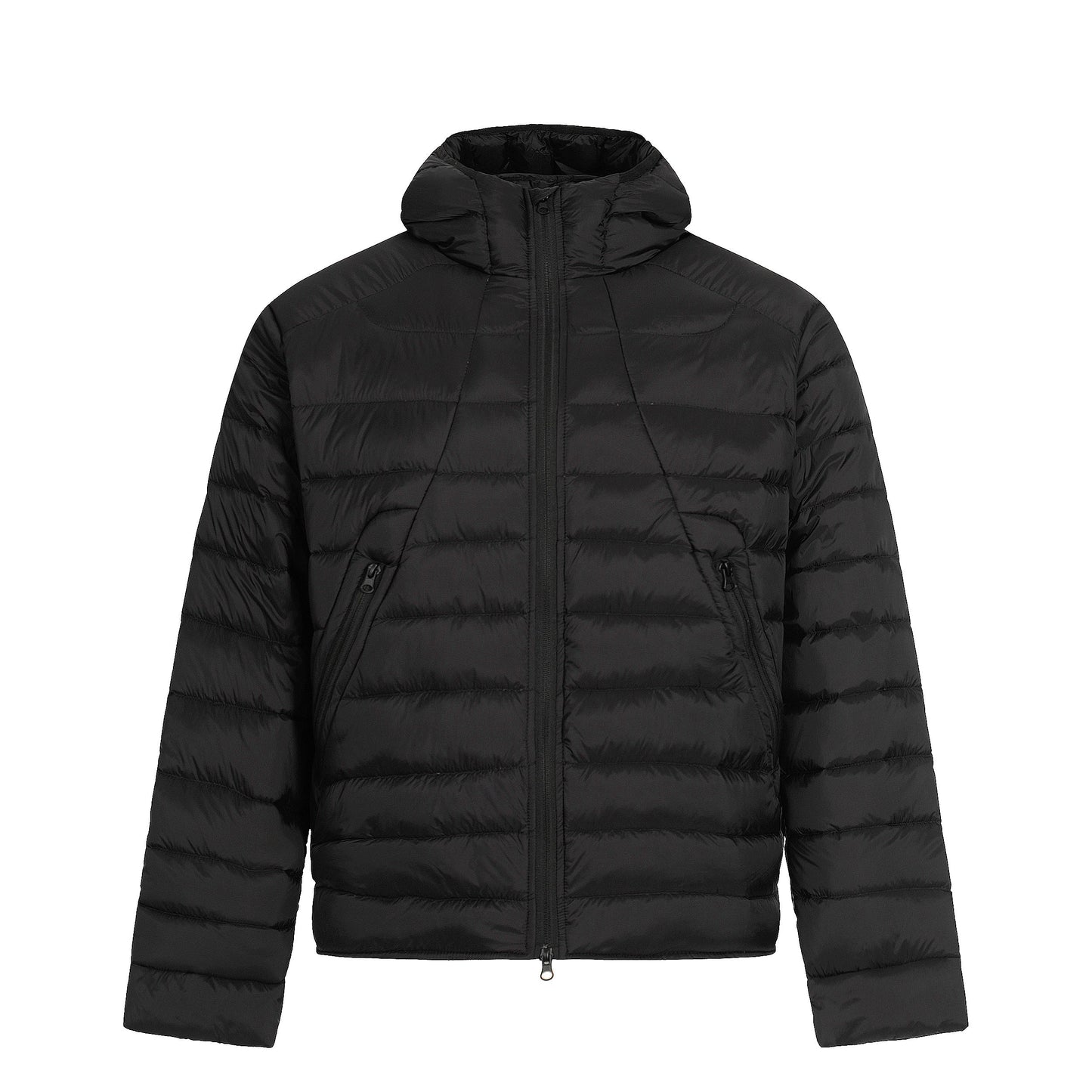 Minimal Panel-Lined | Hooded Puffer Jacket - Luxuryurbanwear