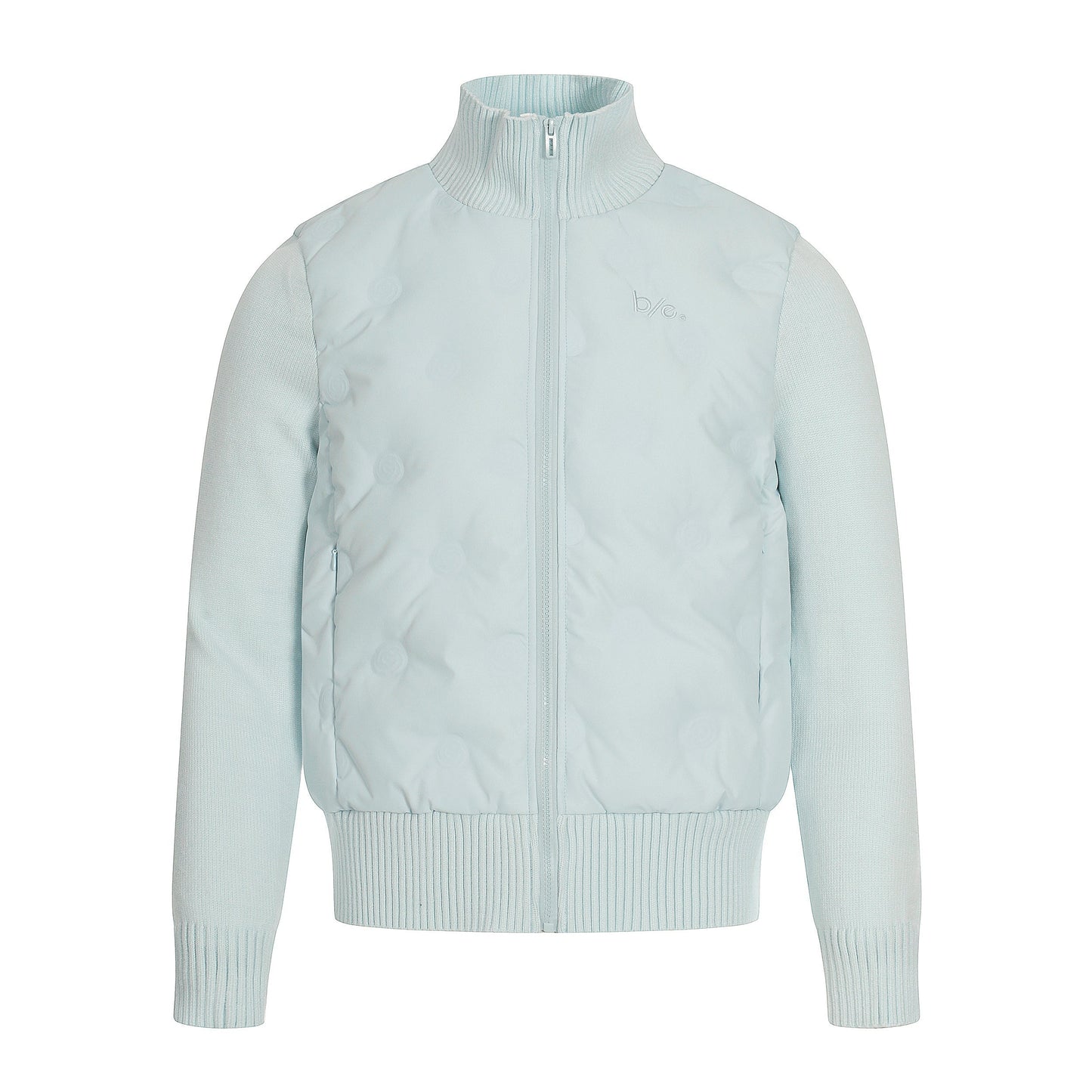Cloud Shell | Knit-Sleeve Bubble Zip Jacket - Luxuryurbanwear