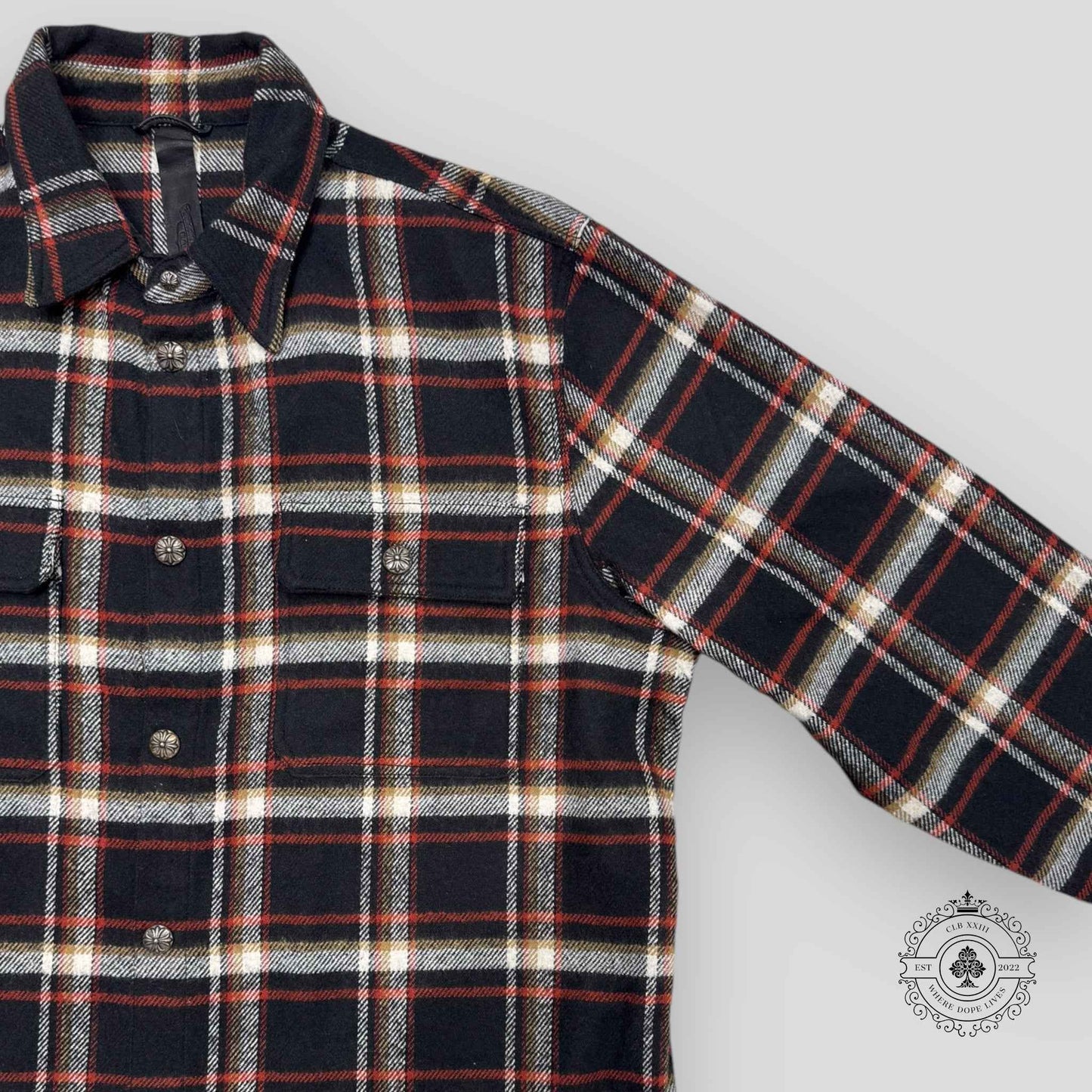 Chrome Hearts Flannel Overshirt