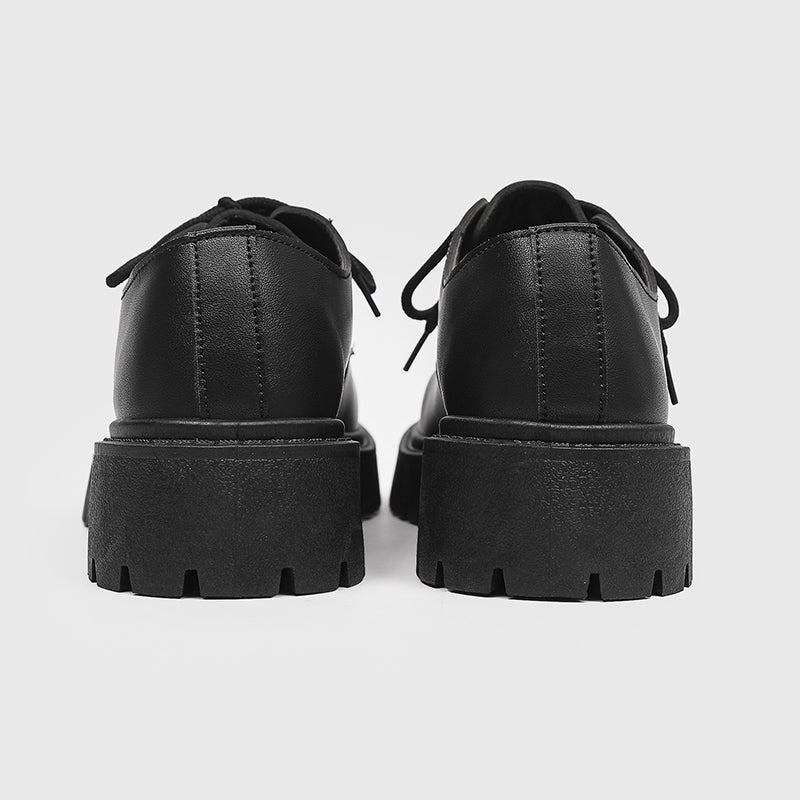 MLB LTHR-18 Metal-Plated Combat Boots - Luxuryurbanwear