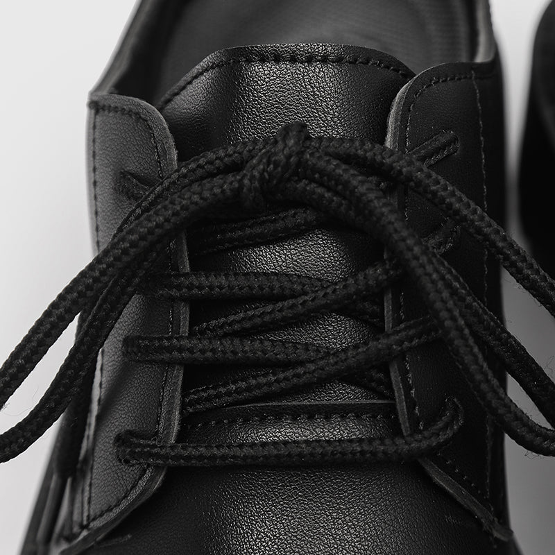 MLB LTHR-18 Metal-Plated Combat Boots - Luxuryurbanwear