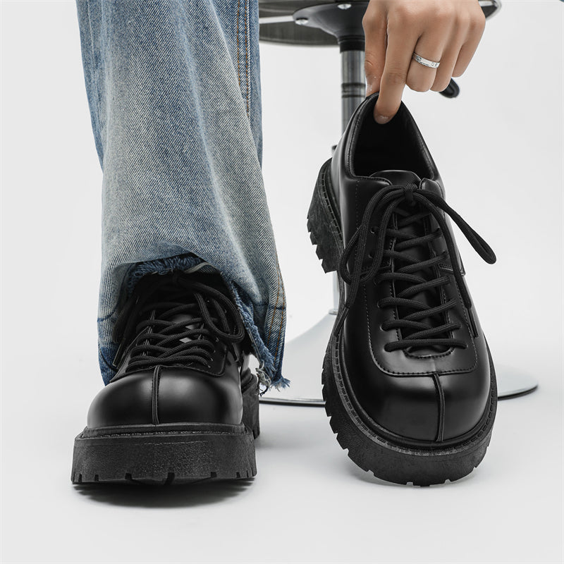 MLB LTHR-21 Combat-Style Boots - Luxuryurbanwear