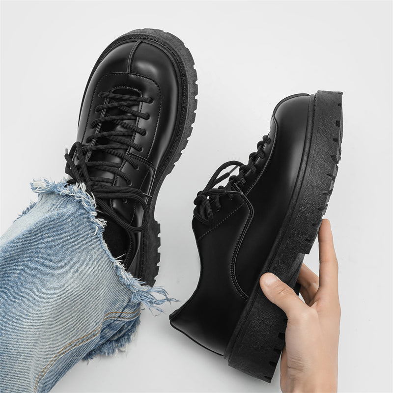MLB LTHR-21 Combat-Style Boots - Luxuryurbanwear