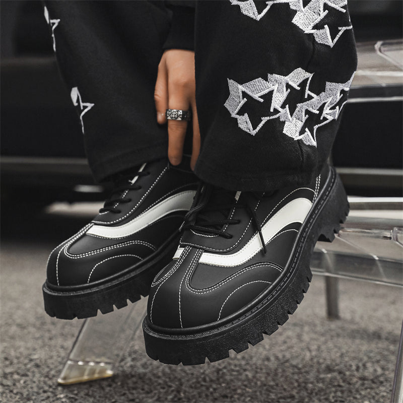 MLB LTHR-23 Statement Boots - Luxuryurbanwear