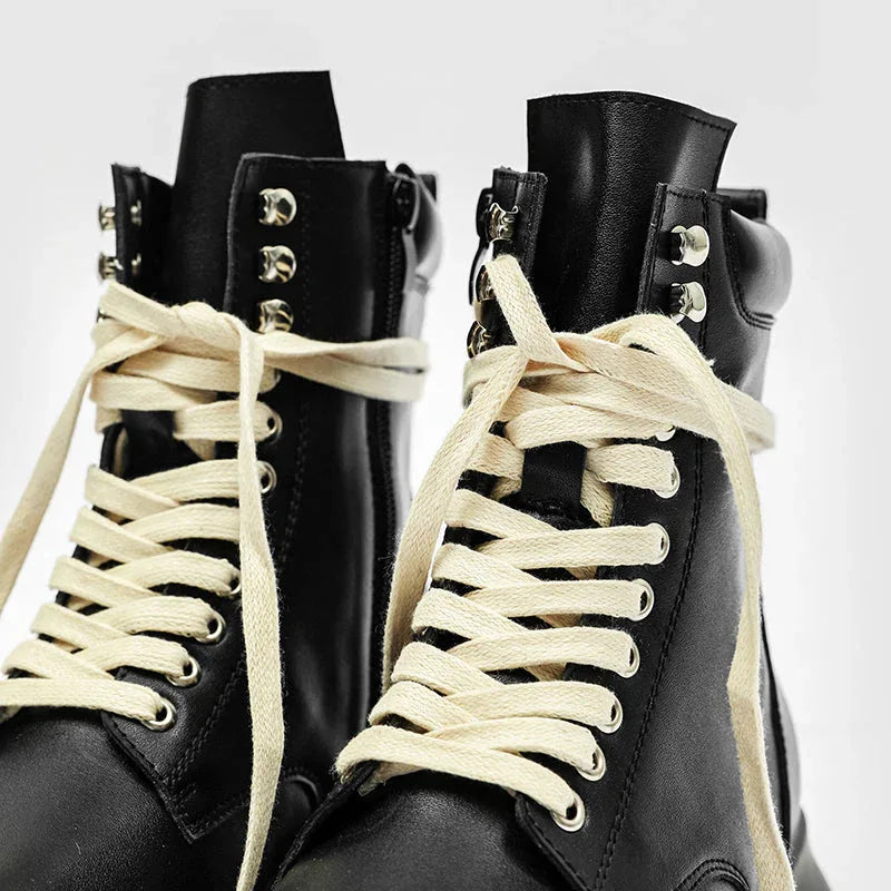 Ground Shift High-Top Combat Boots - Luxuryurbanwear