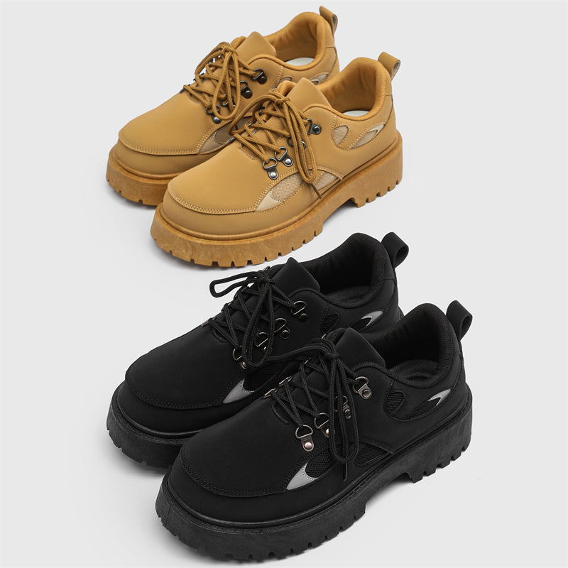 MLB LTHR-15 Chunky Utility Boots - Luxuryurbanwear