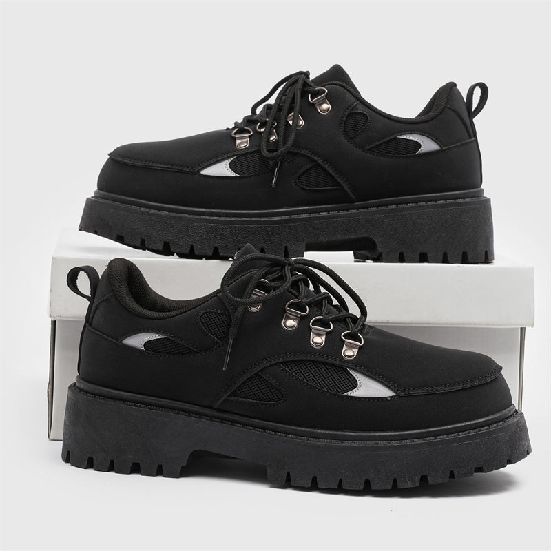 MLB LTHR-15 Chunky Utility Boots - Luxuryurbanwear