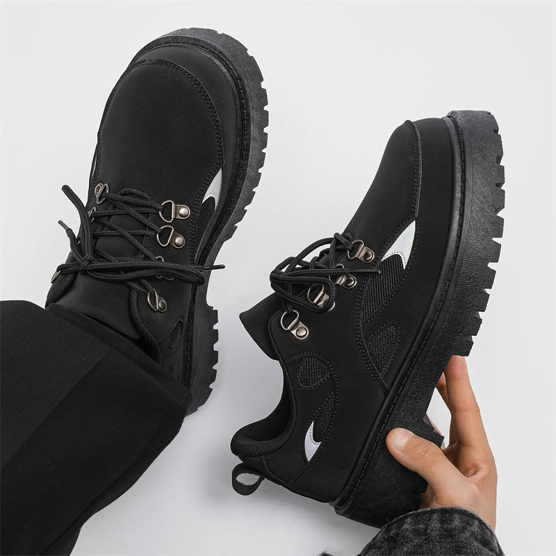 MLB LTHR-15 Chunky Utility Boots - Luxuryurbanwear