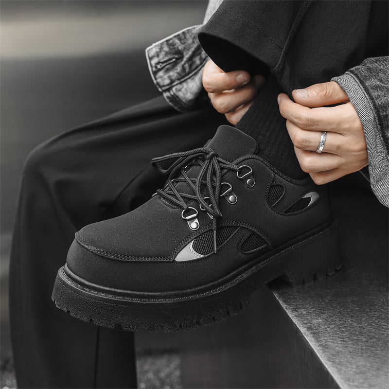 MLB LTHR-15 Chunky Utility Boots - Luxuryurbanwear
