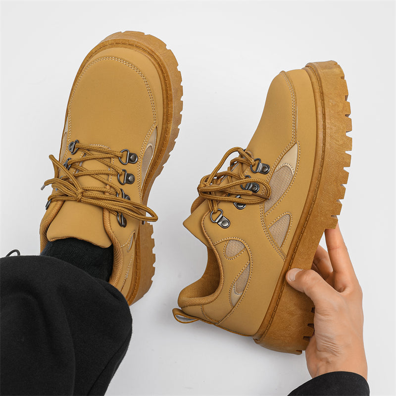 MLB LTHR-15 Chunky Utility Boots - Luxuryurbanwear