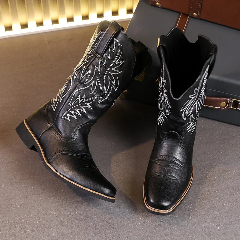 LUW Western Heritage Boots - Luxuryurbanwear