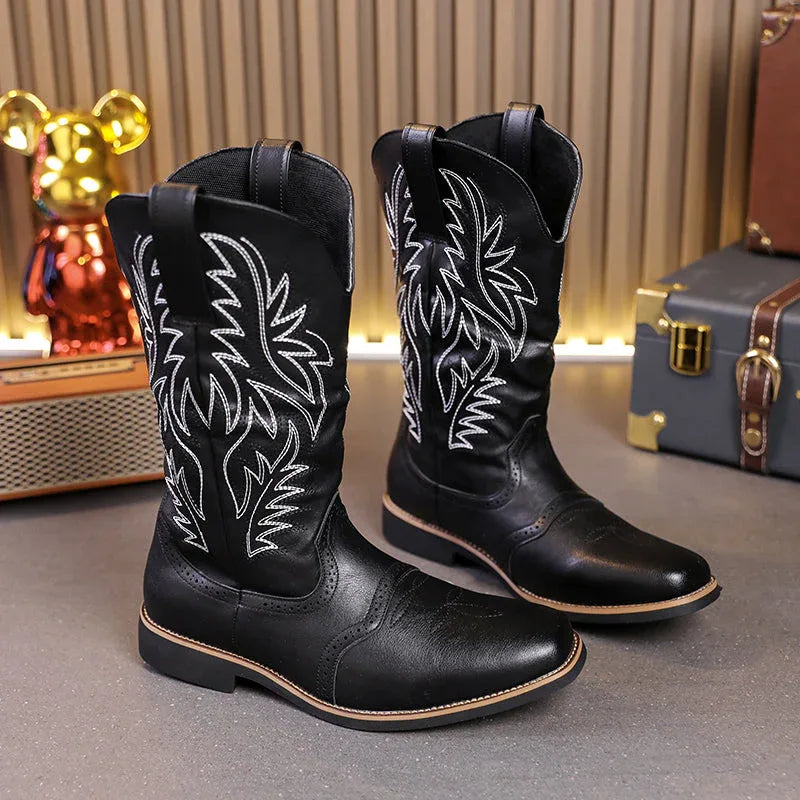 LUW Western Heritage Boots - Luxuryurbanwear
