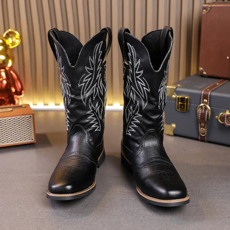 LUW Western Heritage Boots - Luxuryurbanwear