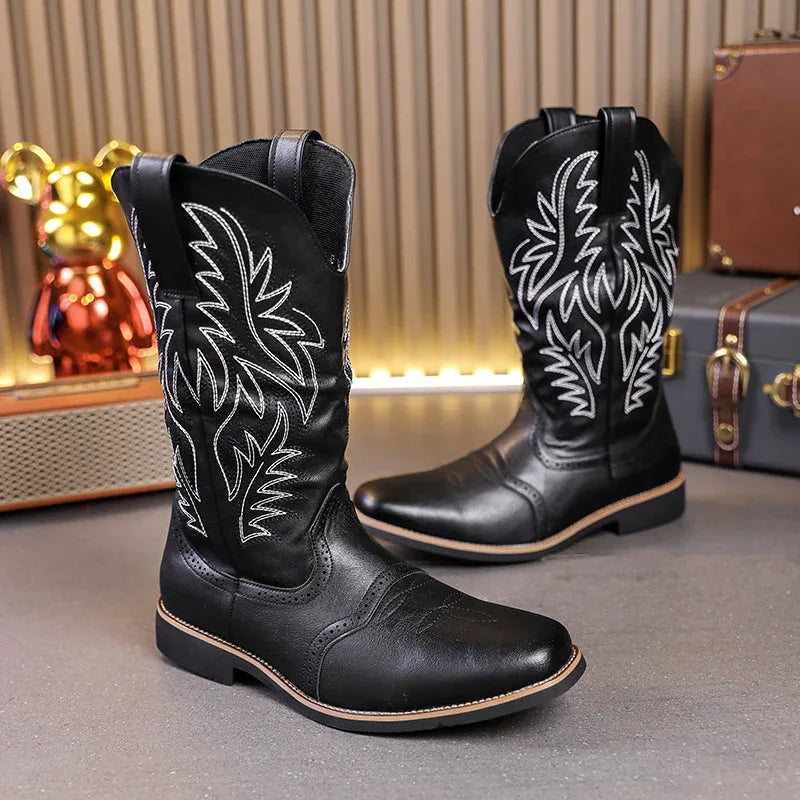 LUW Western Heritage Boots - Luxuryurbanwear