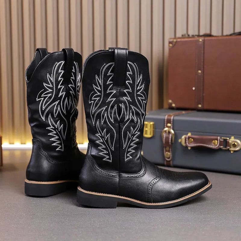 LUW Western Heritage Boots - Luxuryurbanwear