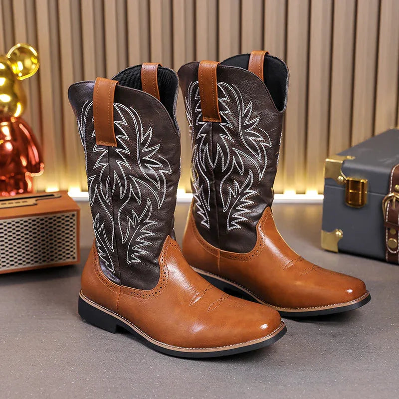 LUW Western Heritage Boots - Luxuryurbanwear