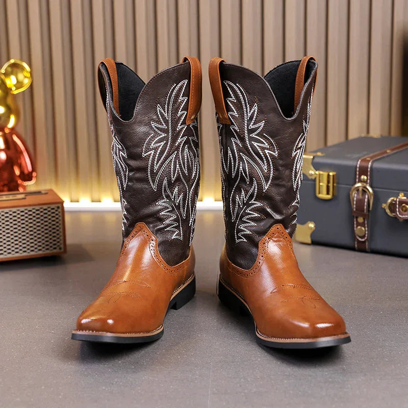LUW Western Heritage Boots - Luxuryurbanwear