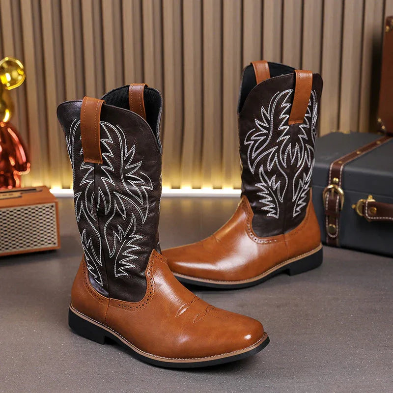 LUW Western Heritage Boots - Luxuryurbanwear